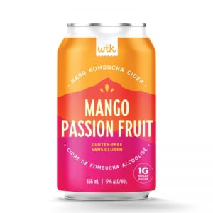 Wtk Hard Kombucha Mango Passionfrit- Cls